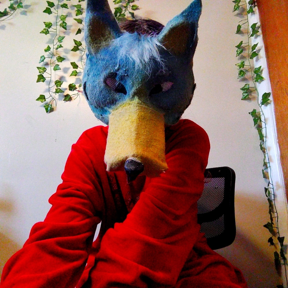 Therian Bluey Mask